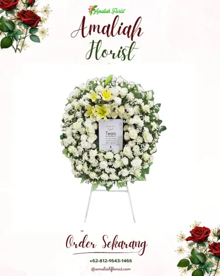 Krans Bunga Duka Karang Asem Barat